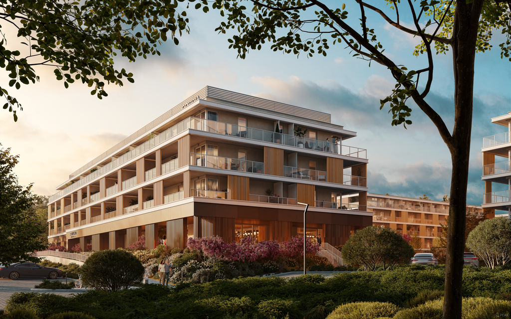 PORT ISLAND — Budynek Bay APARTAMENTY INWESTYCYJNE PRZY PLAŻY W GDAŃSK