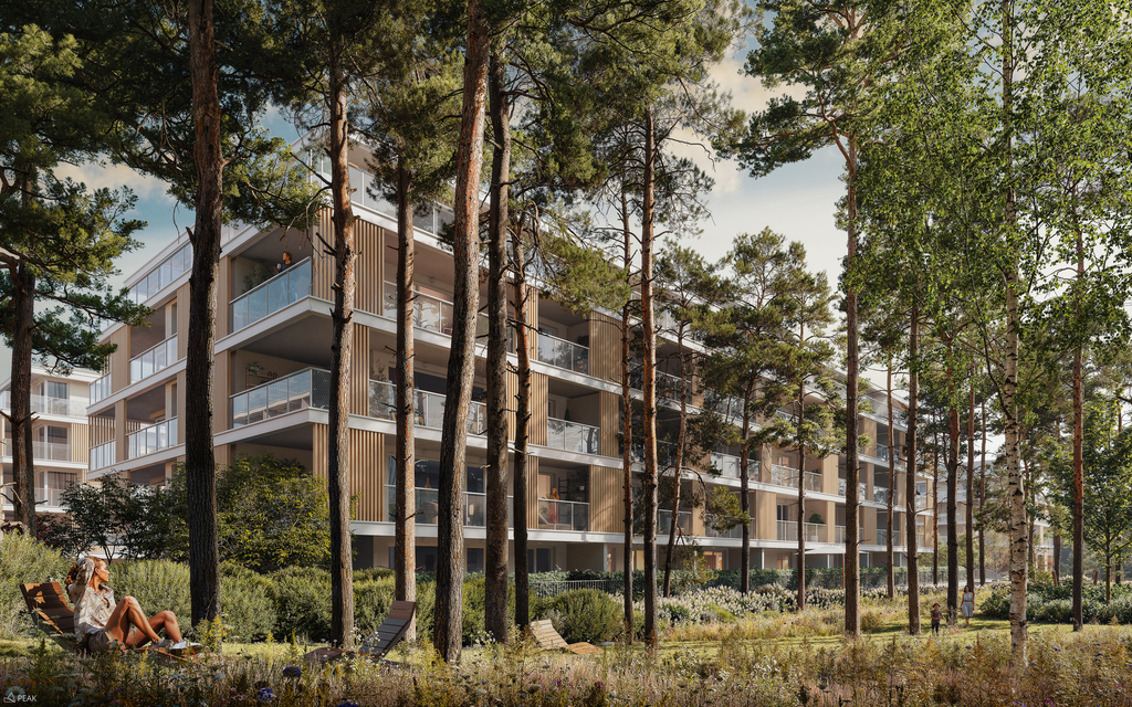 PORT ISLAND — Budynek Bay APARTAMENTY INWESTYCYJNE PRZY PLAŻY W GDAŃSK